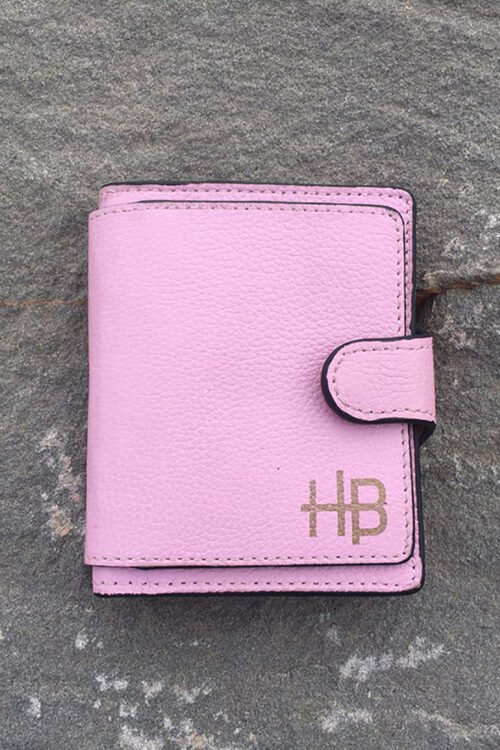 x-Small Leather Leather Wallet Light Pink