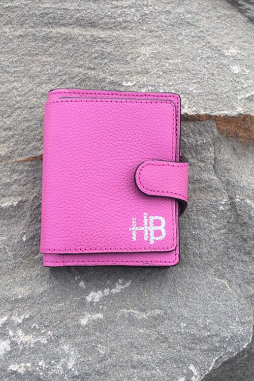 x-Small Leather Leather Wallet S-Pink Color